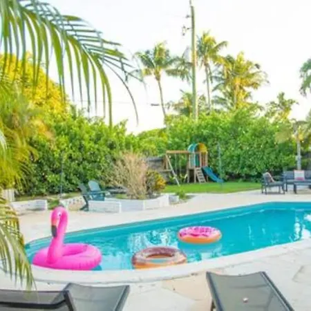 Charming 4Br Home With Heated Pool In Hollywood